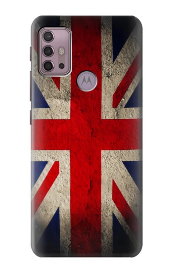 S2894 Drapeau britannique millésimé Etui Coque Housse pour Motorola Moto G30, G20, G10
