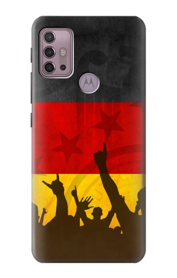 S2966 Allemagne Football Football Etui Coque Housse pour Motorola Moto G30, G20, G10