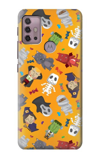 S3275 Mignon Halloween Motif Dessin animé Etui Coque Housse pour Motorola Moto G30, G20, G10