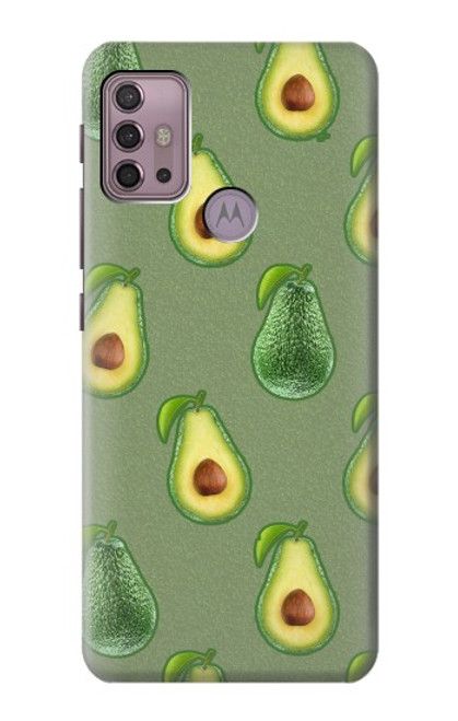 S3285 Motif d'avocat Etui Coque Housse pour Motorola Moto G30, G20, G10