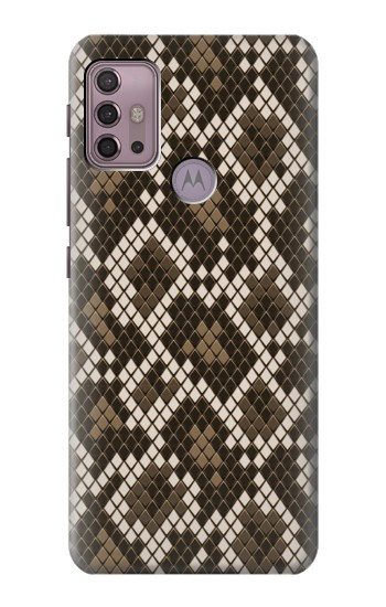 S3389 Seamless Serpent Motif graphique Peau Etui Coque Housse pour Motorola Moto G30, G20, G10