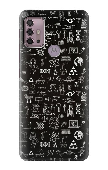 S3426 Noirboard sciences Etui Coque Housse pour Motorola Moto G30, G20, G10
