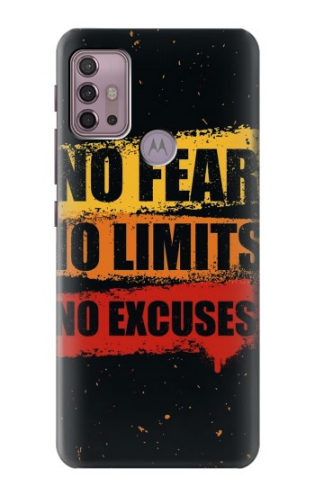 S3492 Sans Peur Limités D'excuses Etui Coque Housse pour Motorola Moto G30, G20, G10