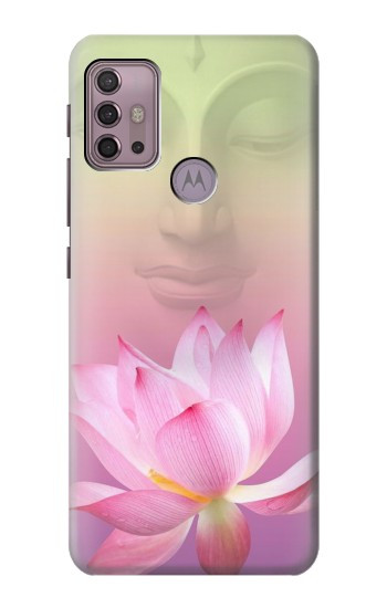 S3511 Fleur de lotus Bouddhisme Etui Coque Housse pour Motorola Moto G30, G20, G10