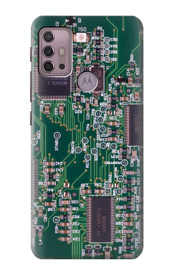 S3519 Electronique Circuit Board graphique Etui Coque Housse pour Motorola Moto G30, G20, G10