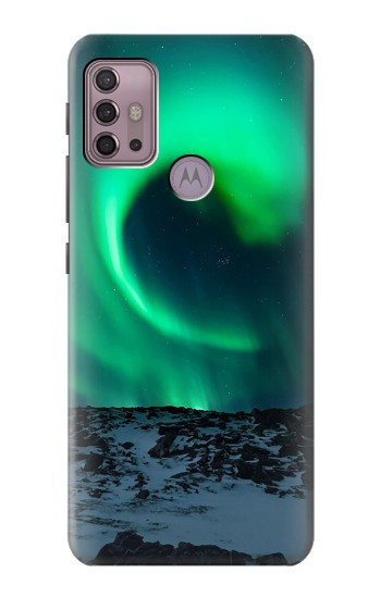 S3667 Aurora Northern Light Etui Coque Housse pour Motorola Moto G30, G20, G10