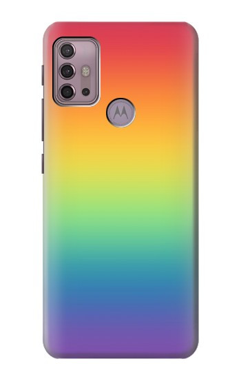 S3698 Drapeau de fierté LGBT Etui Coque Housse pour Motorola Moto G30, G20, G10