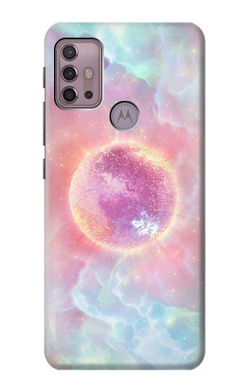 S3709 Galaxie rose Etui Coque Housse pour Motorola Moto G30, G20, G10