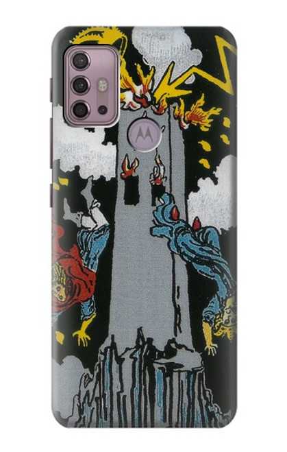 S3745 Carte de tarot la tour Etui Coque Housse pour Motorola Moto G30, G20, G10