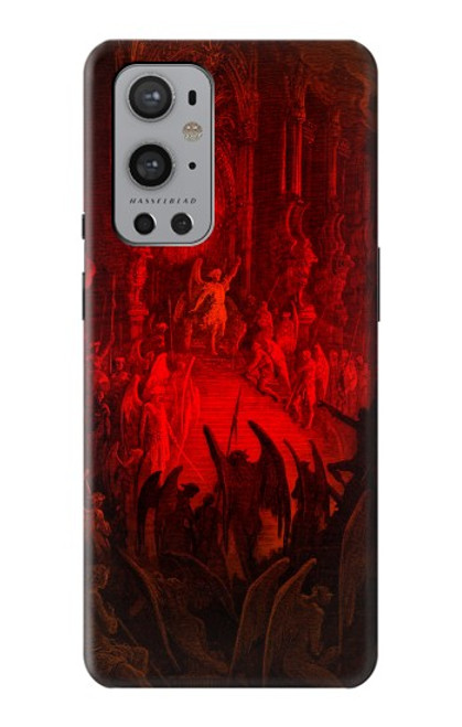 S3583 Paradis perdu Satan Etui Coque Housse pour OnePlus 9 Pro