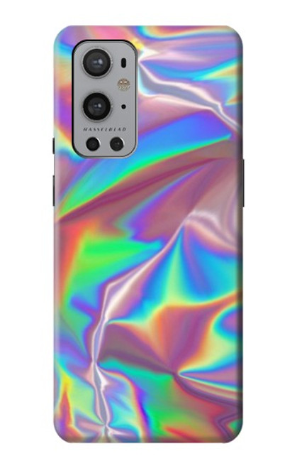 S3597 Holographiques photo imprimée Etui Coque Housse pour OnePlus 9 Pro