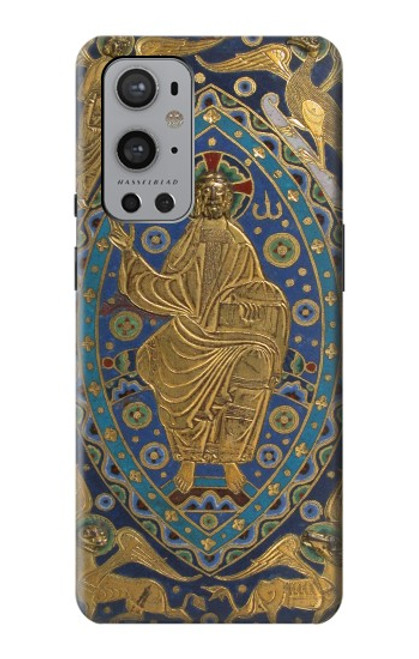 S3620 Livre Couverture Majesty Christ Etui Coque Housse pour OnePlus 9 Pro