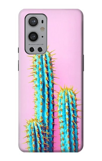 S3673 Cactus Etui Coque Housse pour OnePlus 9 Pro