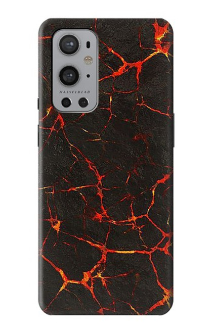 S3696 Magma de lave Etui Coque Housse pour OnePlus 9 Pro