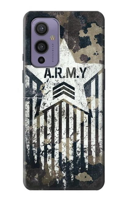 S3666 Camouflage de l'armée Etui Coque Housse pour OnePlus 9