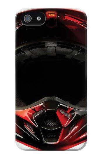 S1373 Motorcycle Helmet Etui Coque Housse pour iPhone 5 5S SE