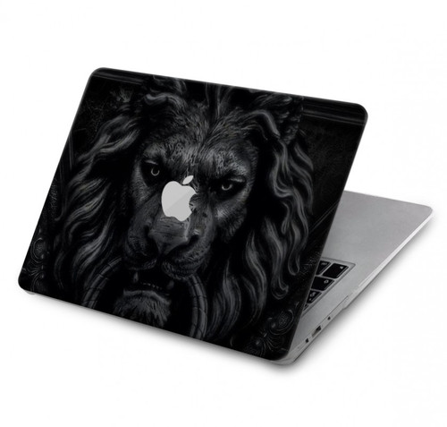 S3619 Lion noir gothique Etui Coque Housse pour MacBook 12″ - A1534