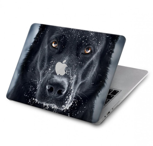 S3168 Berger Allemand Chien Noir Etui Coque Housse pour MacBook Air 13″ - A1369, A1466