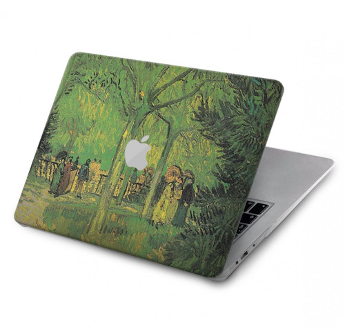 S3748 Van Gogh une ruelle dans un jardin public Etui Coque Housse pour MacBook Air 13″ - A1369, A1466