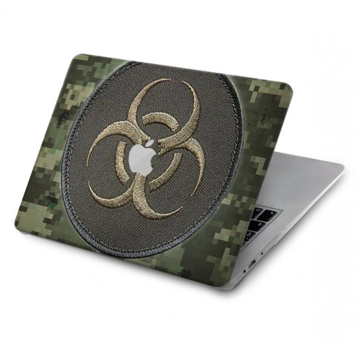 S3468 Biohazard Zombie Hunter Graphic Etui Coque Housse pour MacBook Air 13″ - A1932, A2179, A2337