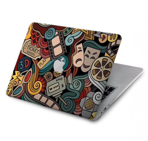 S3480 Divertissement Film par intérim Etui Coque Housse pour MacBook Air 13″ - A1932, A2179, A2337
