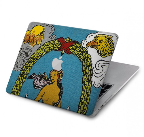 S3746 Carte de tarot le monde Etui Coque Housse pour MacBook Air 13″ - A1932, A2179, A2337