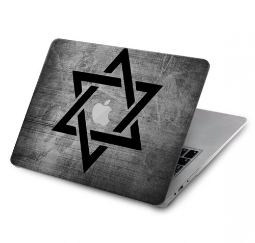 S3107 Judaïsme étoile de David Symbole Etui Coque Housse pour MacBook Pro Retina 13″ - A1425, A1502