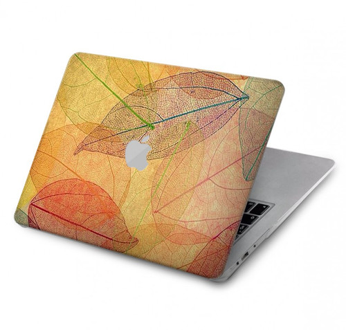 S3686 Automne Feuille Automne Etui Coque Housse pour MacBook Pro 13″ - A1706, A1708, A1989, A2159, A2289, A2251, A2338