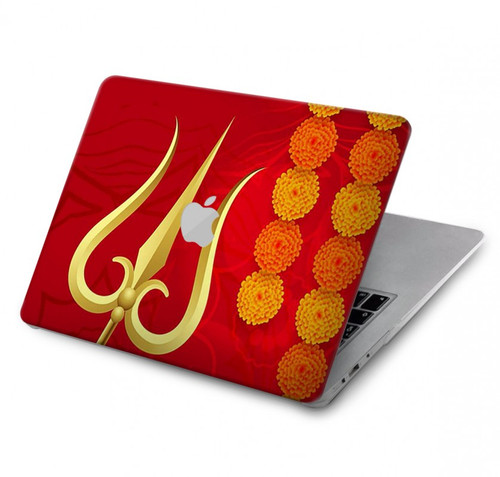 S3788 Shiv Trishul Etui Coque Housse pour MacBook Pro 13″ - A1706, A1708, A1989, A2159, A2289, A2251, A2338