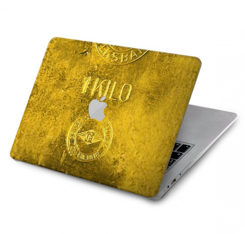S2618 Un Kilo Lingot d'or Etui Coque Housse pour MacBook Pro 15″ - A1707, A1990