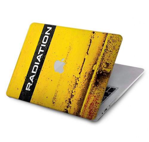 S3714 Avertissement de rayonnement Etui Coque Housse pour MacBook Pro 16″ - A2141