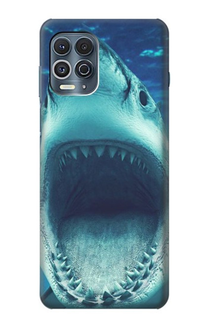 S3548 Requin-tigre Etui Coque Housse pour Motorola Edge S