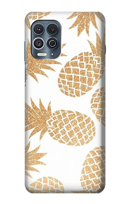 S3718 Ananas sans soudure Etui Coque Housse pour Motorola Edge S