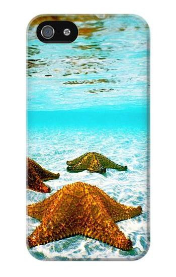S1679 Starfish Sea Beach Etui Coque Housse pour iPhone 5 5S SE