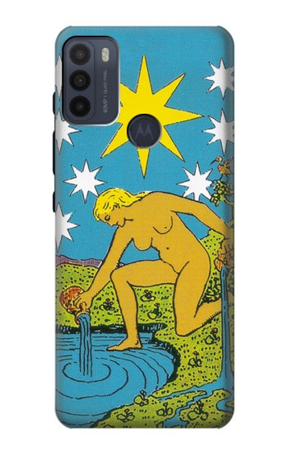 S3744 Carte de tarot l'étoile Etui Coque Housse pour Motorola Moto G50