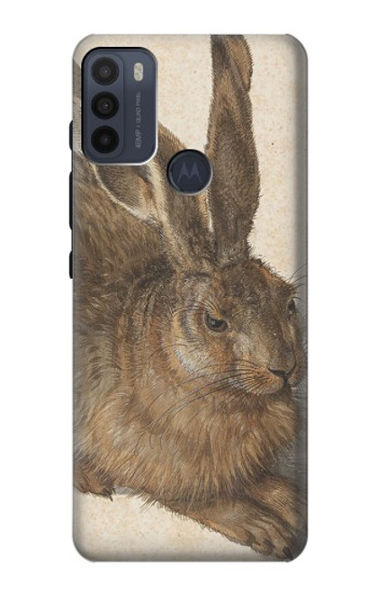 S3781 Albrecht Durer Young Hare Etui Coque Housse pour Motorola Moto G50