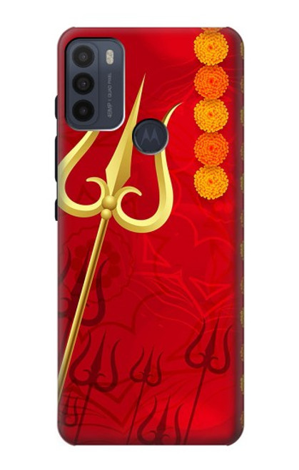 S3788 Shiv Trishul Etui Coque Housse pour Motorola Moto G50