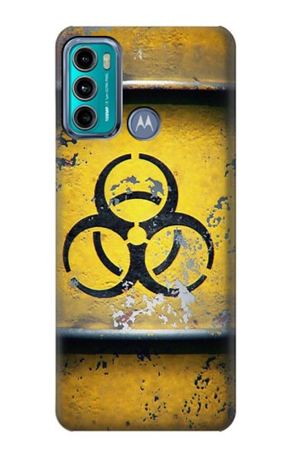 S3669 Graphique du réservoir de danger biologique Etui Coque Housse pour Motorola Moto G60, G40 Fusion