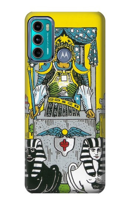 S3739 Carte de tarot le char Etui Coque Housse pour Motorola Moto G60, G40 Fusion