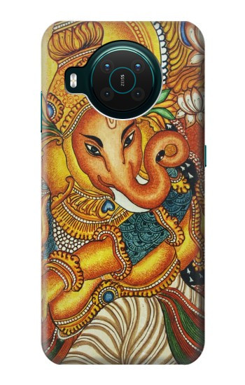 S0440 Dieu hindou Ganesha Etui Coque Housse pour Nokia X10