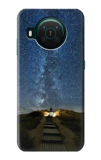 S0734 Stairway to Heaven Islande Etui Coque Housse pour Nokia X10