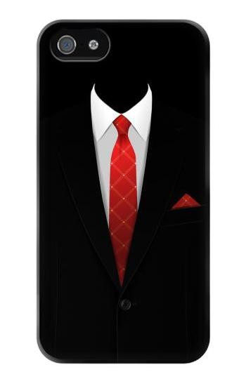 S1805 Black Suit Etui Coque Housse pour iPhone 5 5S SE