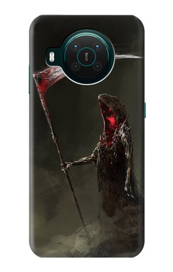 S1319 Mort Scythe Faucheuse Etui Coque Housse pour Nokia X10