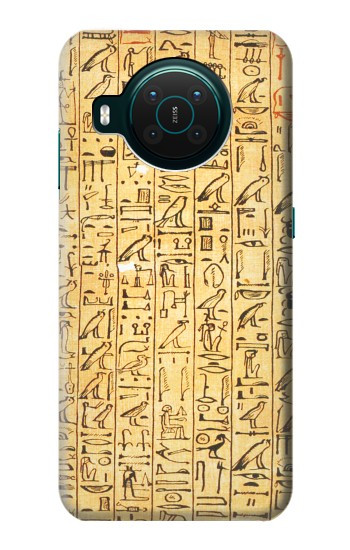 S1625 Textes des Sarcophages égyptiens Etui Coque Housse pour Nokia X10