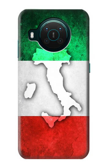 S2338 Italie Drapeau Etui Coque Housse pour Nokia X10