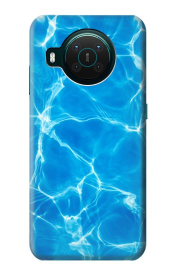 S2788 Bleu Piscine d'eau Etui Coque Housse pour Nokia X10