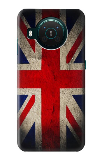 S2894 Drapeau britannique millésimé Etui Coque Housse pour Nokia X10