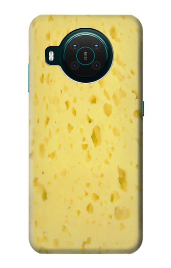 S2913 Texture de fromage Etui Coque Housse pour Nokia X10