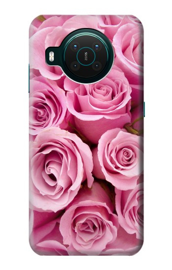 S2943 Rose rose Etui Coque Housse pour Nokia X10