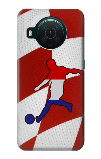 S2993 Croatie Football Football Etui Coque Housse pour Nokia X10
